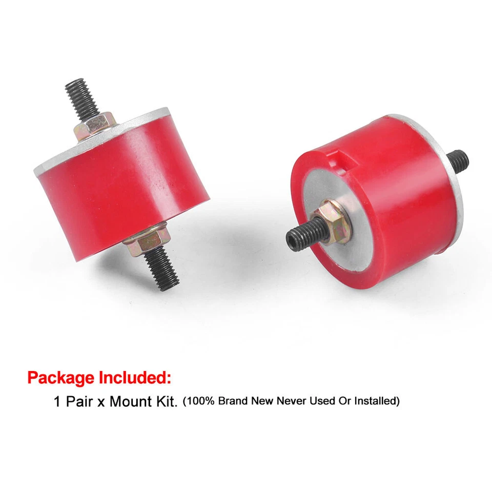 For BMW E36 E46 E90 E92 Billet Solid Poly Transmission Mounts OEM Replacement - Image 4 of 4