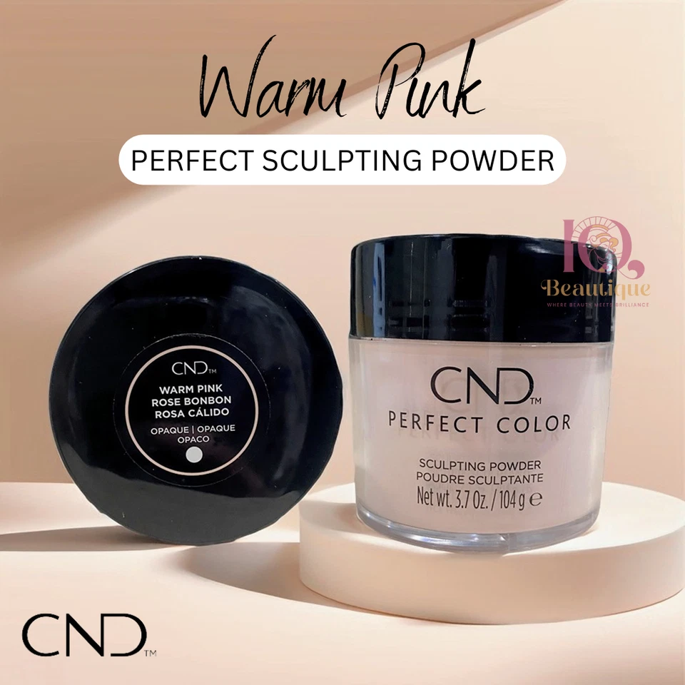 CND Creative Nail Powder Perfect WARM PINK - Opaque 3.7oz/104g for Ombre P/W