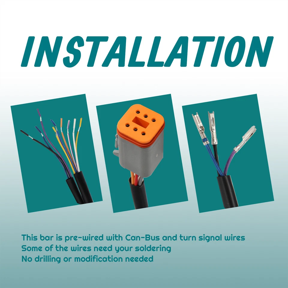 Manillar precableado Fat Boy Heritage de 14" para Harley 96-06 Road King Wide Glide Foto 3 de 4