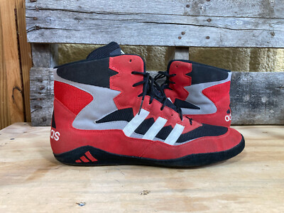 Adidas Wrestling Shoes Mens Red Boxing MMA Vintage Rare 1999 
