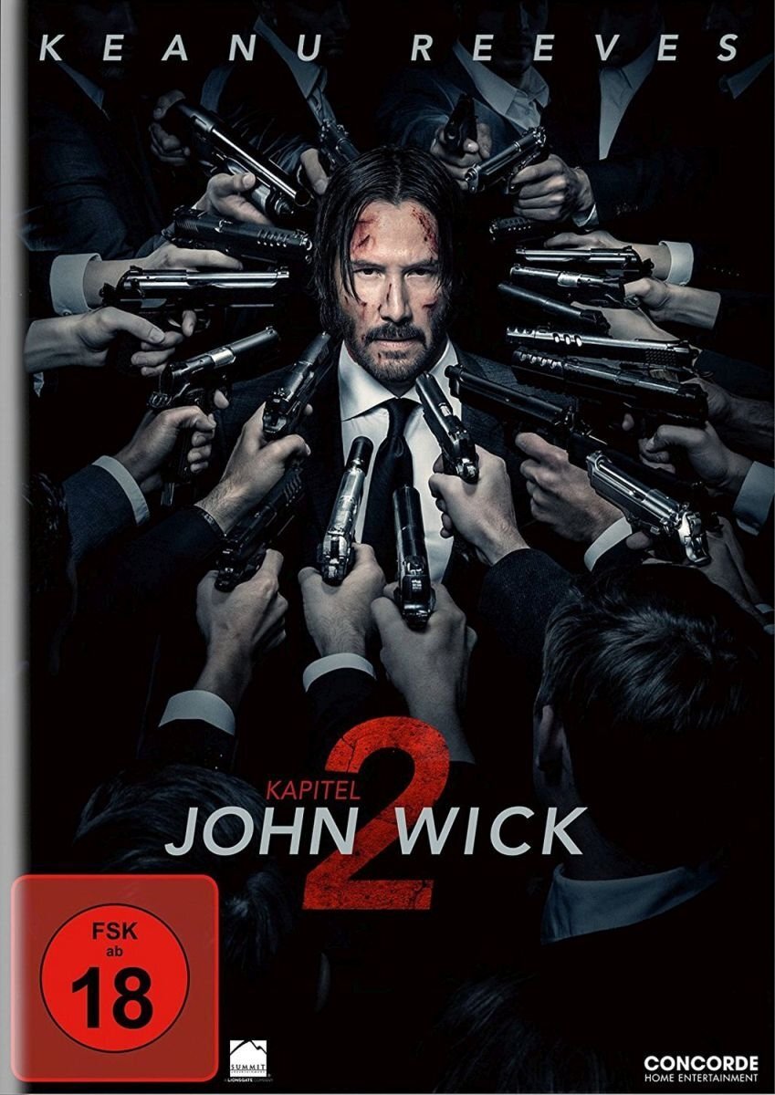 John Wick: Kapitel 2 (DVD) Keanu Reeves Laurence Fishburne Peter Stormare Common