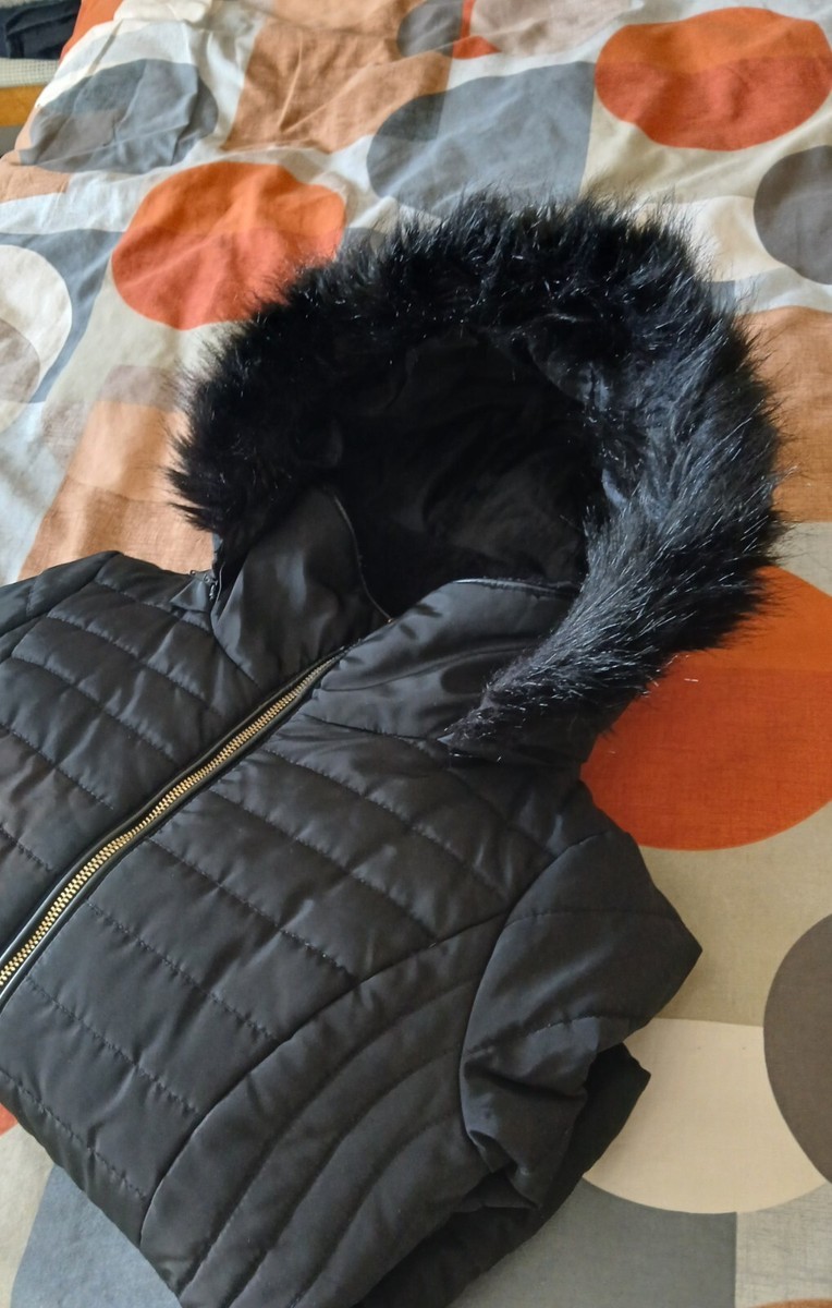 Teddy Coat Tesco Ladies Winter Coats Clothing Black Teddy Coat