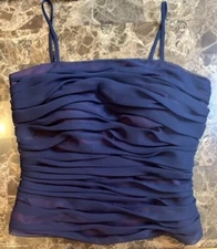 Y2K 90s Top Sz 10 Grunge Fairy Alt E Girl Baby Tee Coquette Goth Moto Rock Emo