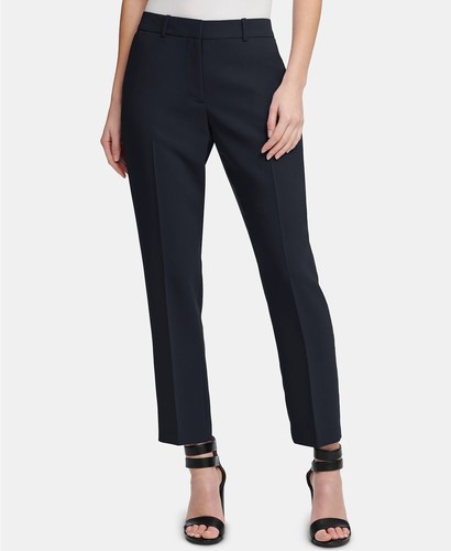 Petite Essex Straight-Leg Dress Pants 