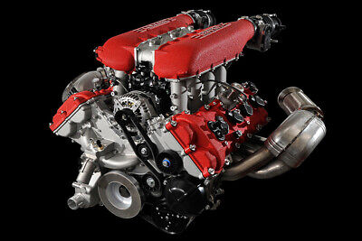 Ferrari 458 Italia Engine: Metal Print-FujiFilm Poster Large Ferrari 458 Italia Engine: Metal Print-FujiFilm Poster Large