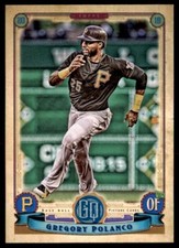2019 Topps Gypsy Queen Gregory Polanco Pittsburgh Pirates #149