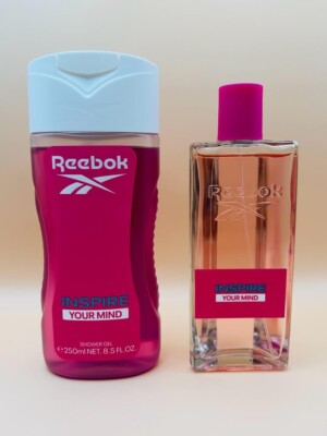 Reebok Inspire Your Mind Edt 100 ml Natural Spray + Shower Gel 250 ml *NEU&OVP*