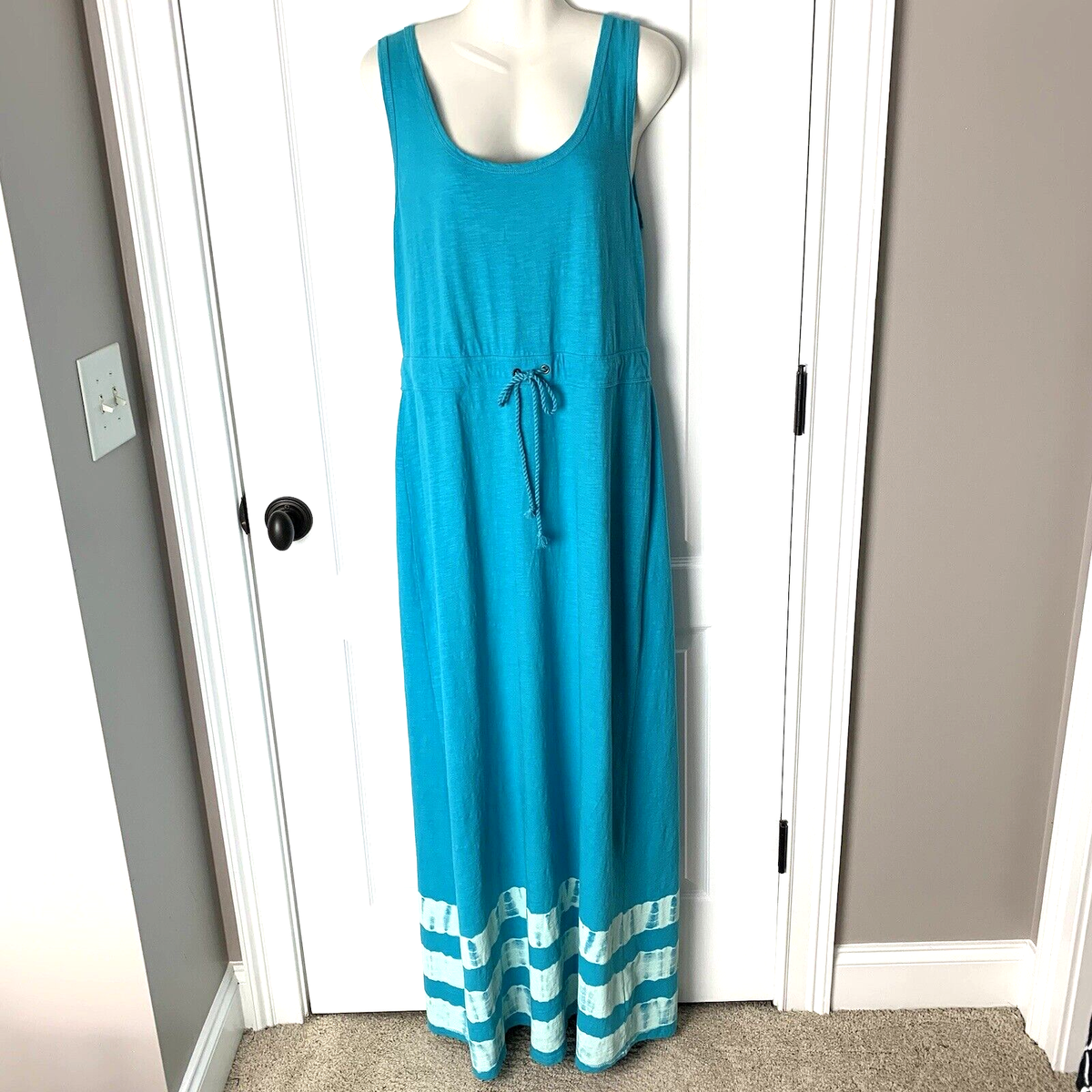 long tank top maxi dress TANK MAXI DRESS BLACK, Black / L by SPRWMN