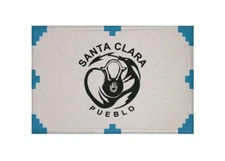 Santa Clara Pueblo Flag Patch Iron On Patch 9x6cm
