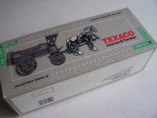 ERTL Texaco Horse And Tanker Ltd Edition 8 1991 Die Cast Locking Coin Bank MINT