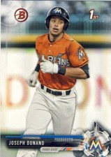Lot of (100) 2017 Bowman Draft JOSEPH DUNAND 1st Rookie Card #BD-159 Marlins