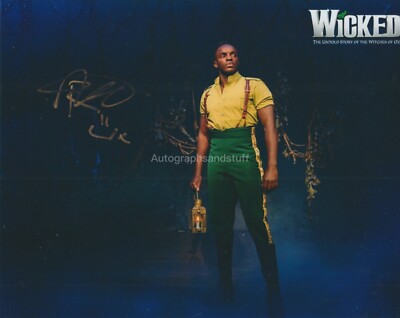 Ryan Reid HAND SIGNED 8x10 Foto Autogramm, Wicked The Musical