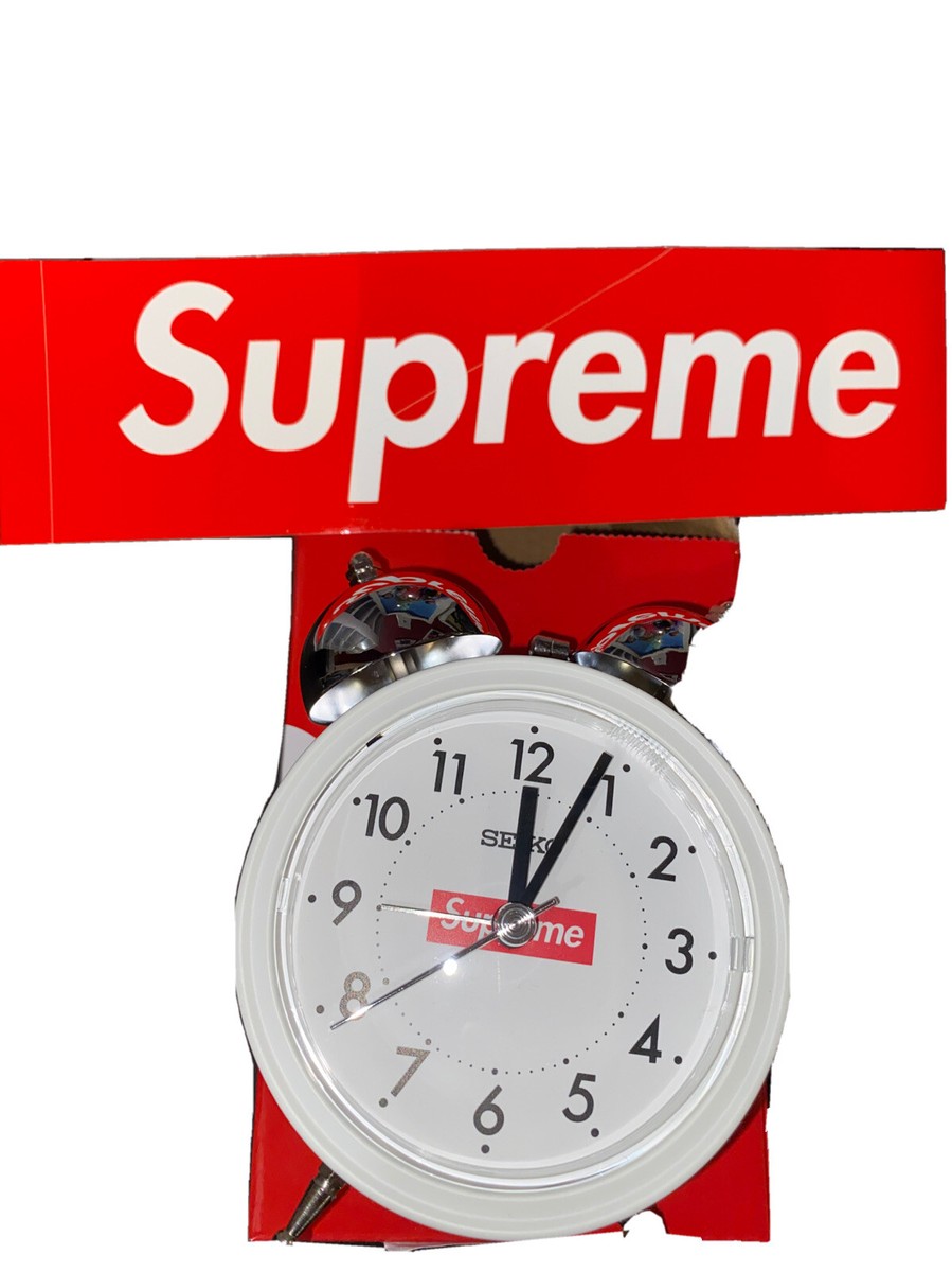 Supreme Seiko Alarm Clock 🔥 In Hand 🔥 Ships fast 🔥 | eBay Supreme Seiko Alarm Clock 🔥 In Hand 🔥 Ships fast 🔥 | eBay
