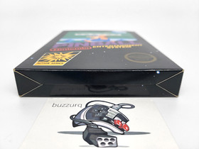 Pinball Nintendo NES Black Box 5 screw Hangtab Early Print - Near Mint - USA