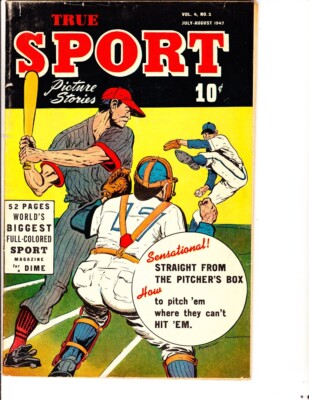 True Sport Vol. 4, #2 (1947): FREE to combine- in Good/Very Good condition