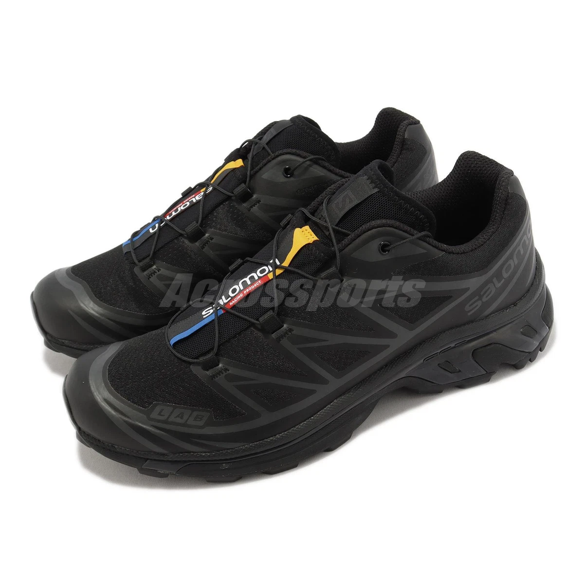 Salomon XT-6 Advanced Triple Black Phantom Men Unisex Outdoors Casual  L41086600