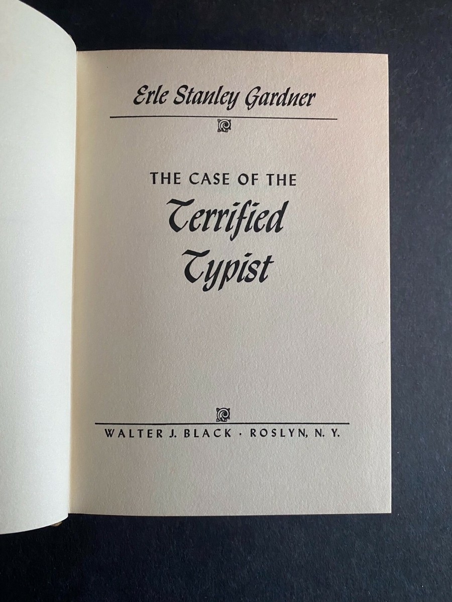 The Case of the Terrified Typist, Erle Stanley Gardner - 1956 - BC