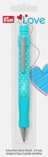 Prym Love Extra Fine Fabric Mechanical Pencil, 0.9 mm, Turquoise