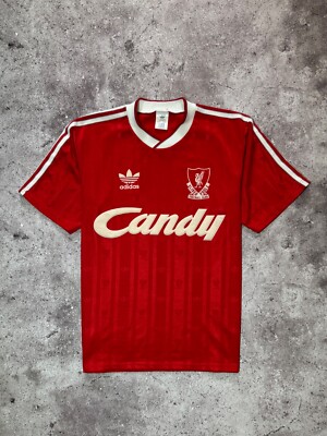 Liverpool 1988/89 Vintage Retro Rare Home Football T-shirt Jersey