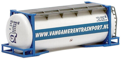 HO 1:87 AWM 491181 - 20ft. van Hool Tank Container - GAMERS