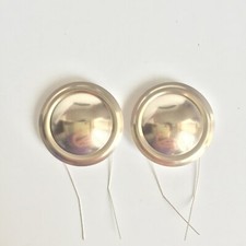 2 Pcs 20.4mm AFT Mark Dome Tweeter Diaphragm W/2 Front Wire For JBL Repair 8Ohms