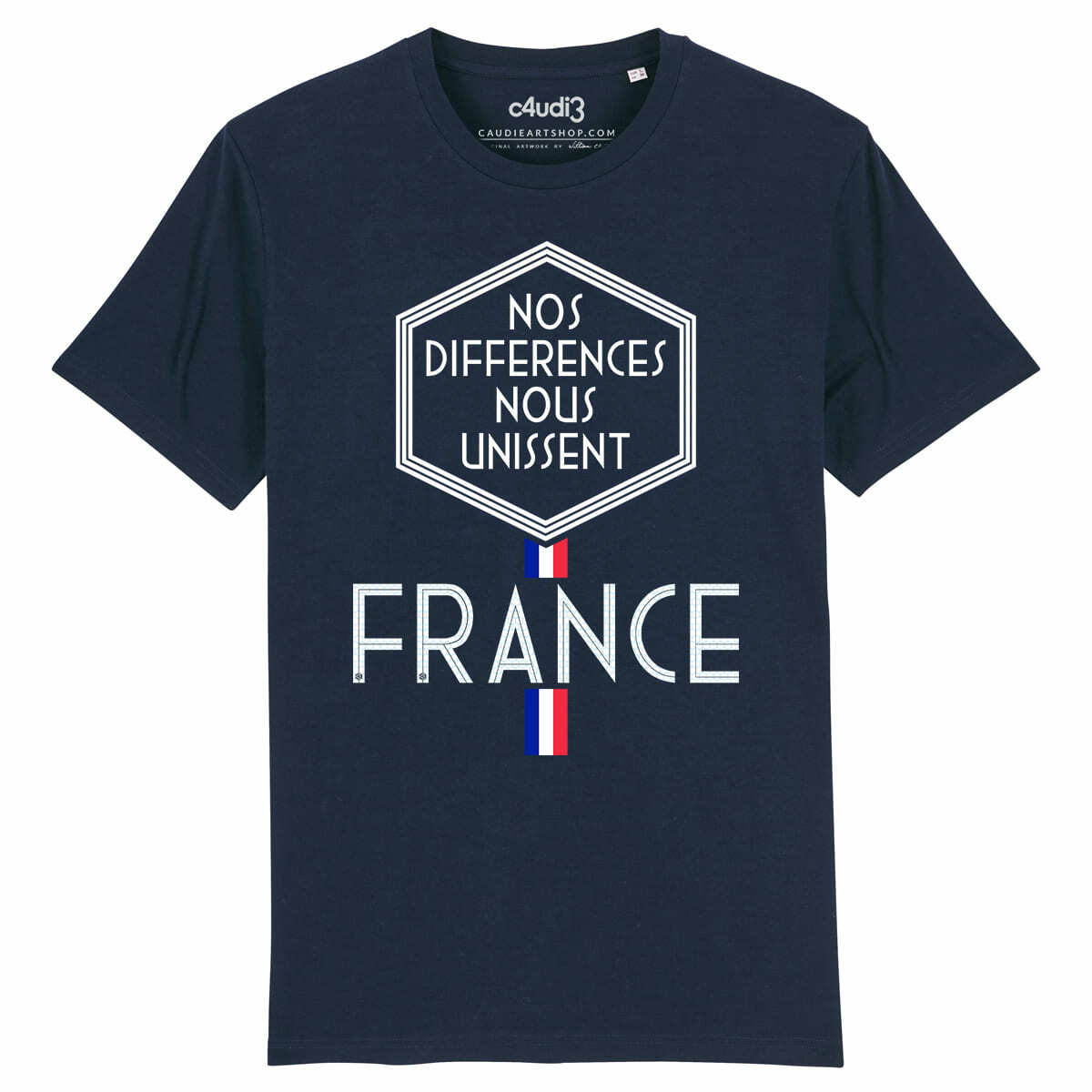 T-shirt NOS DIFFERENCES NOUS UNISSENT | France football maillot coupe du  monde | eBay