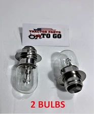  HEADLIGHT BULBS FOR KUBOTA (2) L2600DT,L2600F,L2800DT,L2800F,L2900DT
