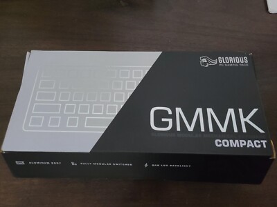 Glorious GMMK Compact White Ice Edition Keyboard - Gateron Browns