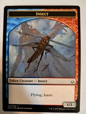 Insect TOKEN MtG MAGIC Hour of Devastation HOU 012/012 SP/NM BULK DISCOUNT