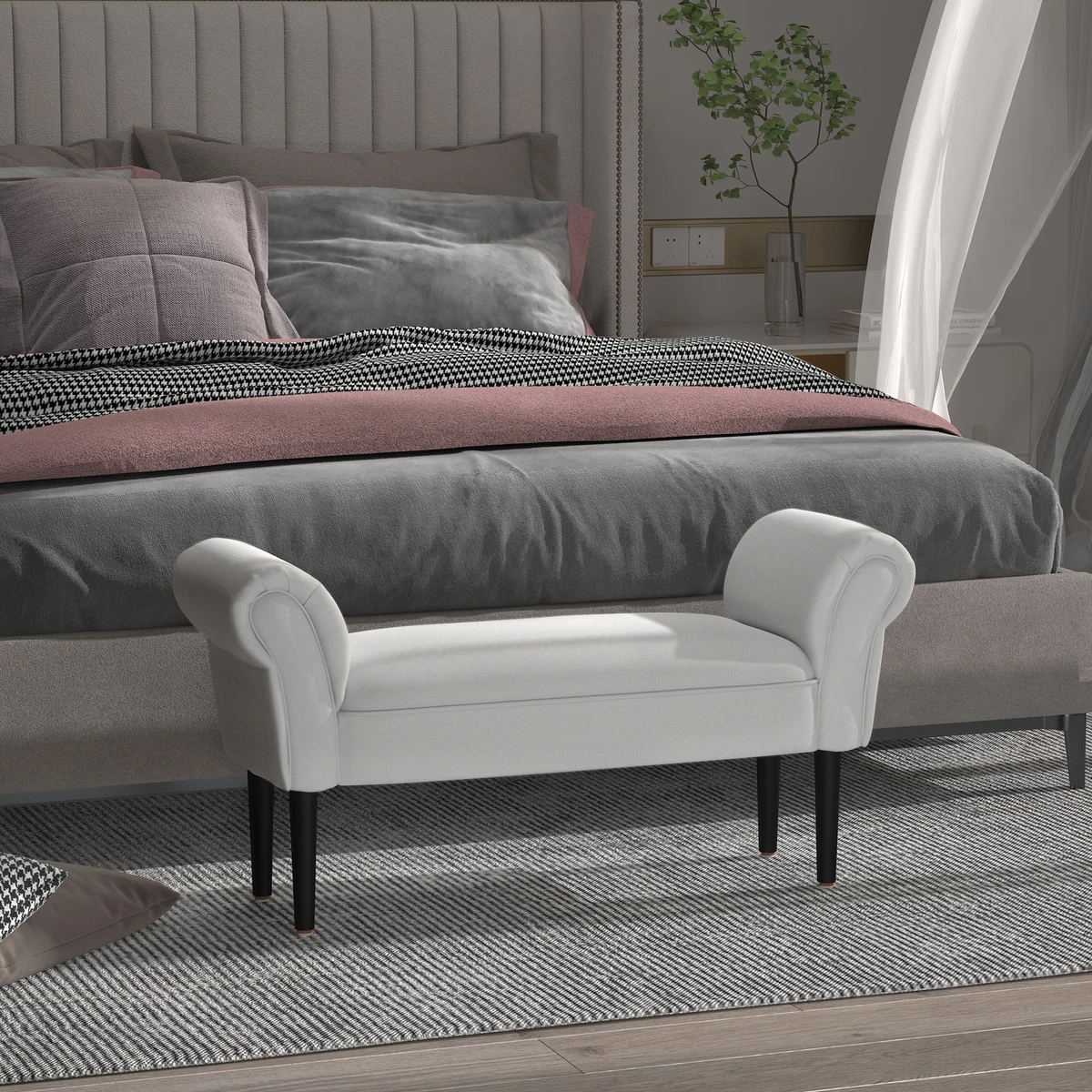 Small sofa for end of bed deals