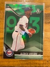 2021 Bowman Platinum Alerick Soularie Green Parallel 59/99