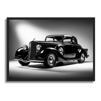 Auto Poster gerahmtes Wandbild Fahrzeug Man Cave Bild A4 - A1 Wohndeko Design