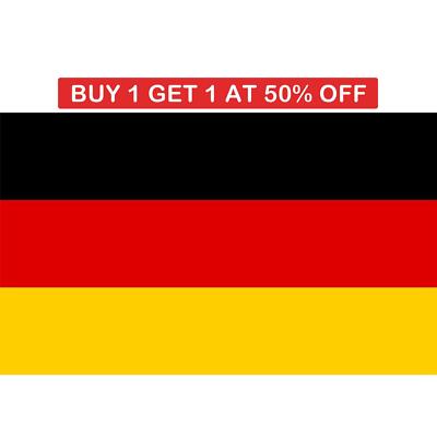 RIESEN Team Deutschland Deutsch Deutschland Olympia Fußball Fans Flagge 5 Fuß x 3 Fuß