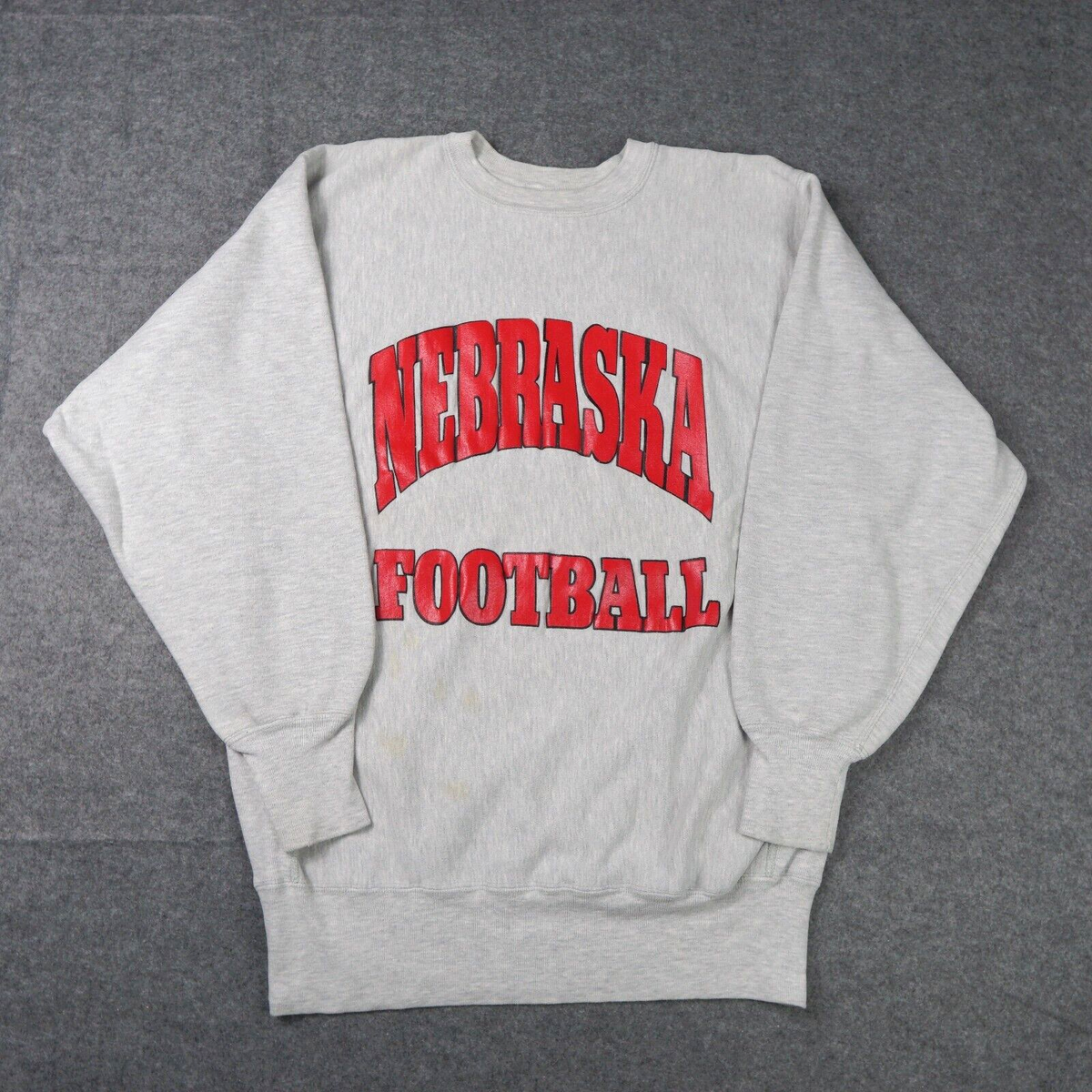Vintage Champion Reverse Weave Sweatshirt XXL 80s Nebraska Vintage Champion Reverse Weave Sweatshirt XXL 80s Nebraska