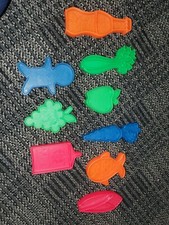 Vintage 1972 'Mattel' 'Tuff Stuff' 10 Piece Play Kitchen Grocery Food