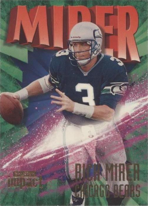 1997 Skybox Impact Rick Mirer #121 - 1 of 2