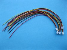 400 pcs 1.5mm 3Pin Female Polarized Connector w/ 28AWG 5.9inch 150mm Leads Cable