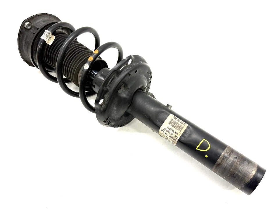 2015-2020 AUDI A3 QUATTRO FRONT LEFT STRUT SHOCK SPRING ASSEMBLY 5Q0413031EL - Image 2 of 4
