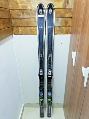 Fischer Galzig 163cm Ski + Salomon S 9,5 Bindung Wintersport Abfahrt CBS