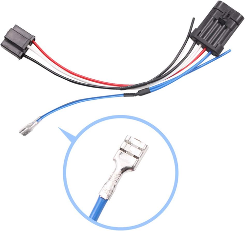 Road King Headlight Wire Harness - Adapter for HD Road Glide Street Glide,H4 Har - Picture 4 of 12