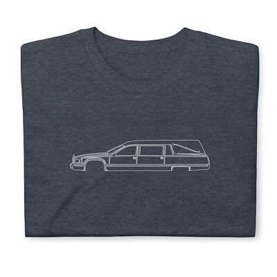 Softstyle T-Shirt For Cadillac Hearse Car Owners Birthday Gift Tee Shirt