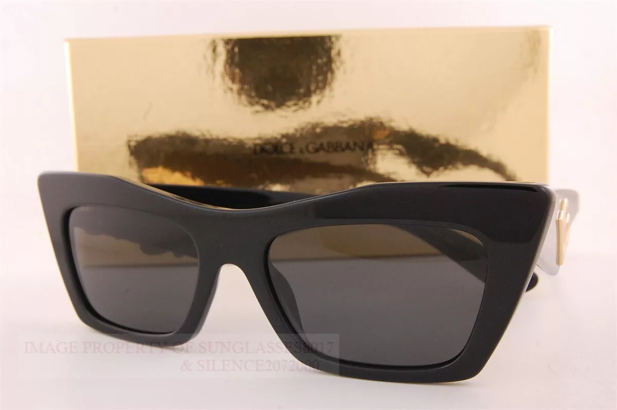 Brand New Dolce Gabbana Sunglasses DG 4435 501 87 Black Dark