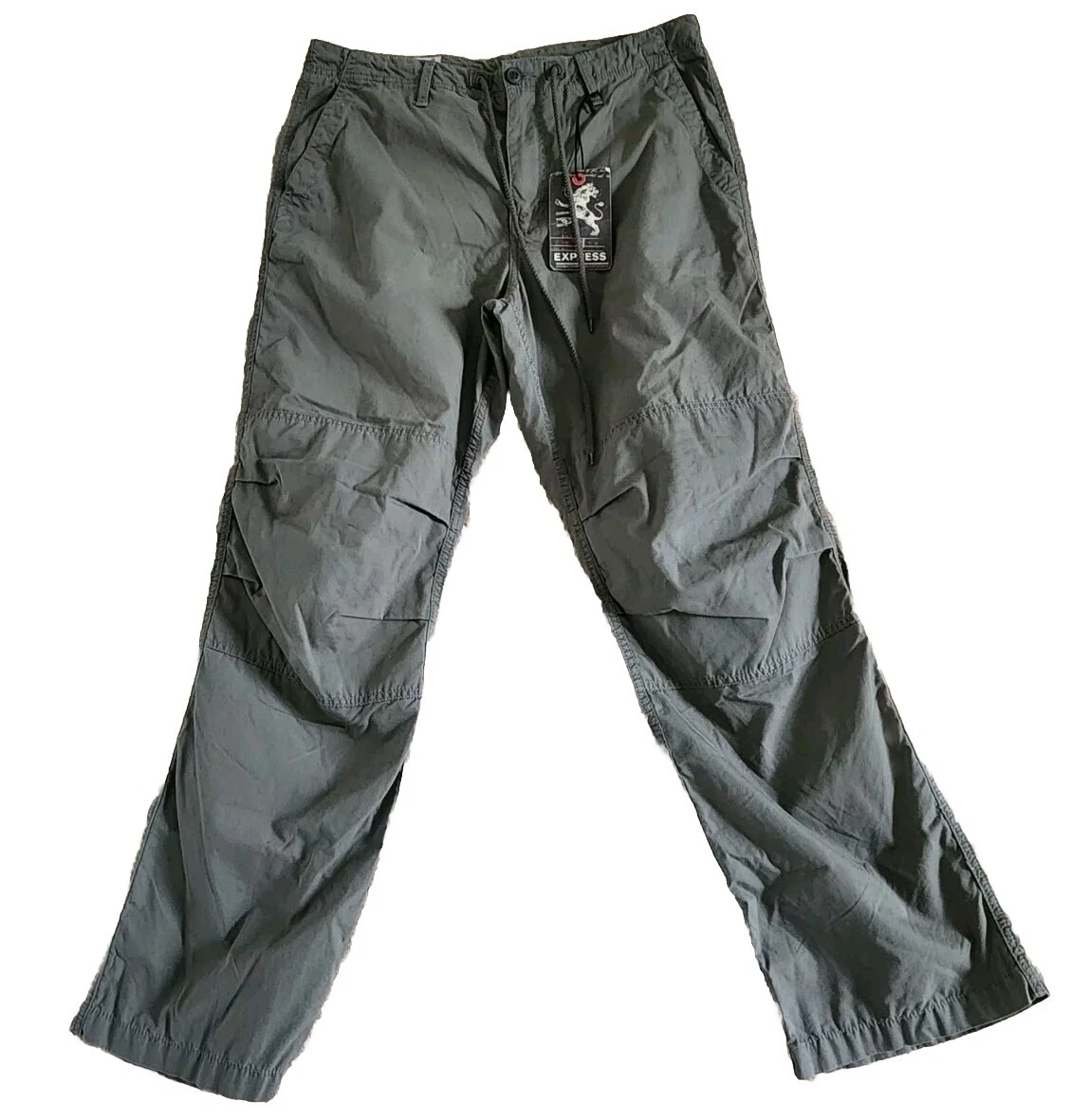 Express Military Green Pants Mens Sz L