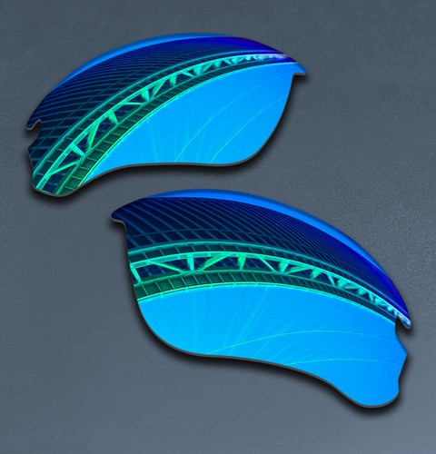POLARIZED Replacement Lenses for Oakley Flak Draft Asian Fit OO9373 70mm - Foto 5 di 27
