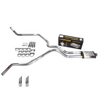 Silverado 07-13 Dual Exhaust 2.5 Ma Pipe Magnaflow Sw Tip Corner Exit Silverado 07-13 Dual Exhaust 2.5 Ma Pipe Magnaflow Sw Tip Corner Exit