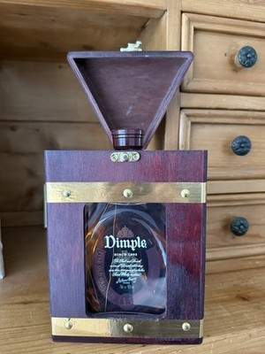 Rarität: Dimple 15 Years Old   Fine Old Original   in edler Holz-Schatulle