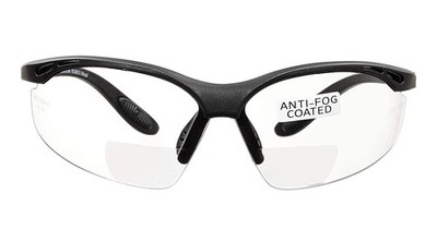 CONSTRUCTOR Bifokale Schutzbrille mit Lesehilfe KLAR +2,5 Dioptrie