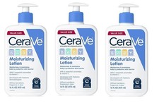 BL Cerave Baby Moisturizing Lotion 16oz Pump Three Pack 