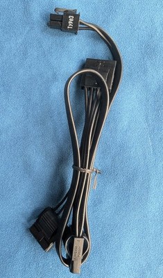 Corsair Typ 3 Netzteilkabel - für RM und HX Serie - Molex