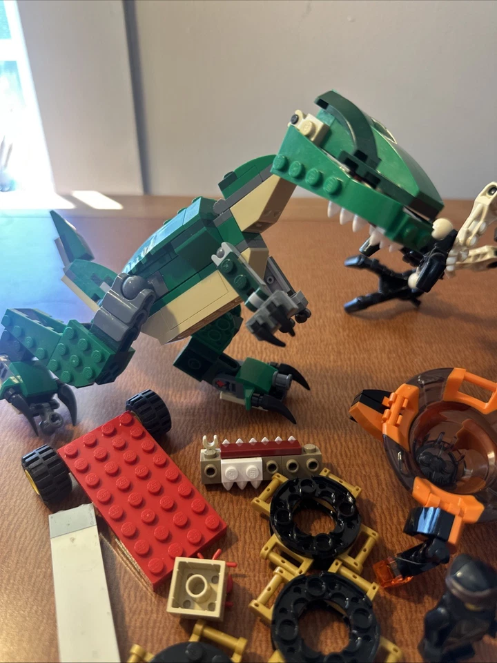 Lego Conjunto Mixto Lote Minifiguras Ninja Dinosaurio Bionicle Suelto Incompleto Foto 2 de 4